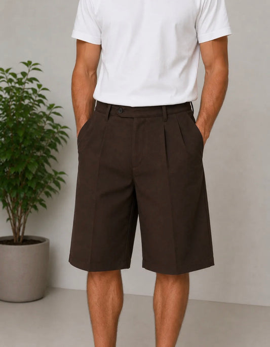 PANTALONCINO MARRONE