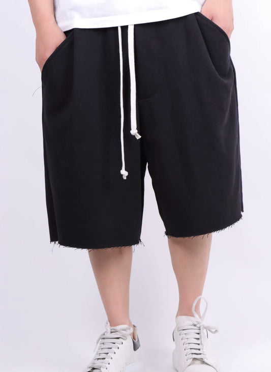 PANTALONCINO COTONE NERO