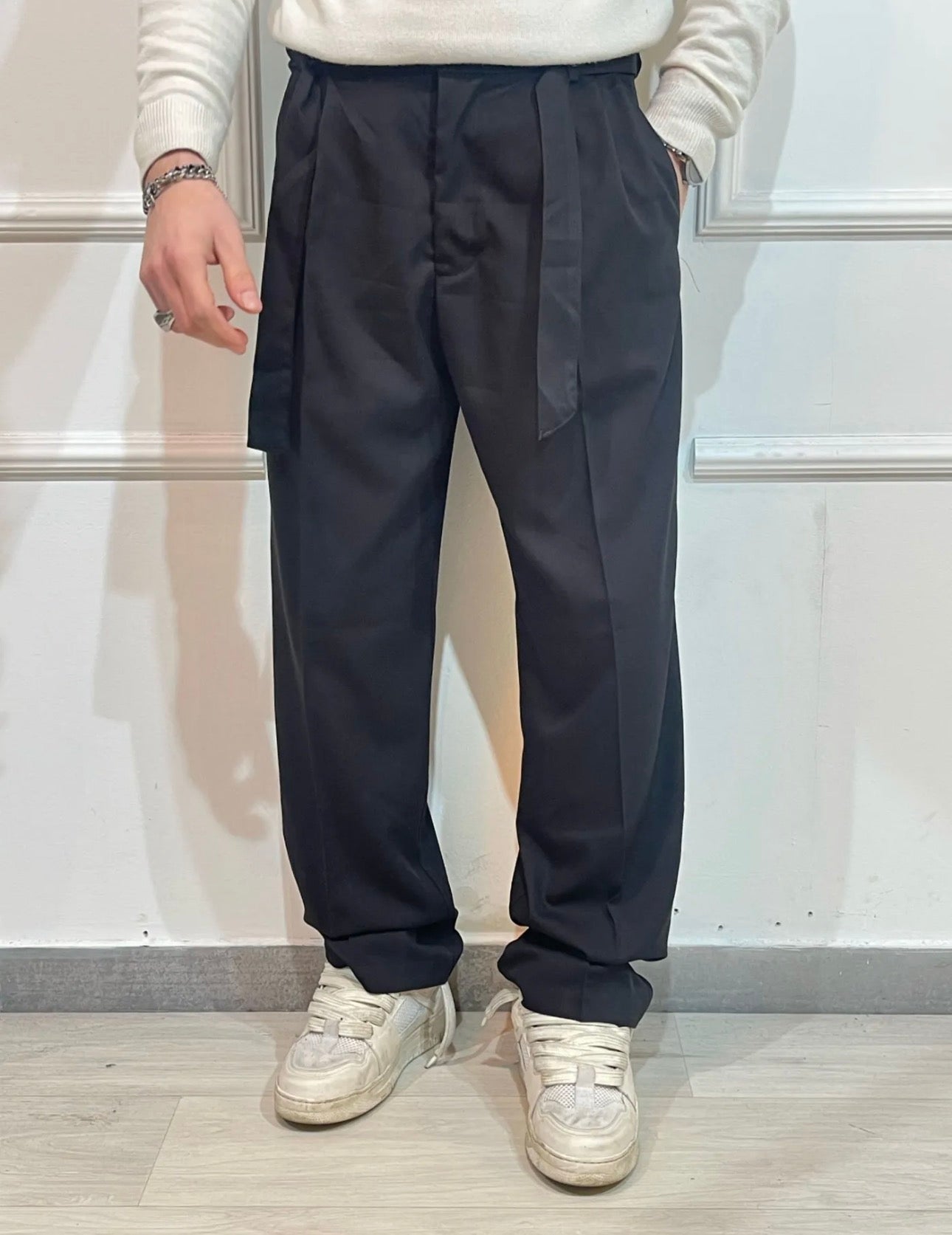 PANTALONE MILANO NERO