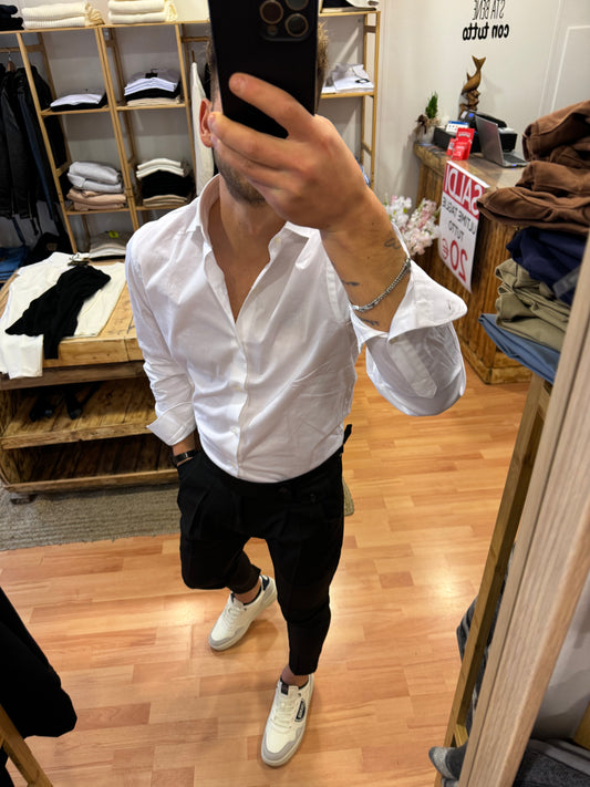 CAMICIA BIANCA SLIM FIT
